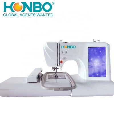 HB-ES5 multifunction family household embroidery seiwng machine for home