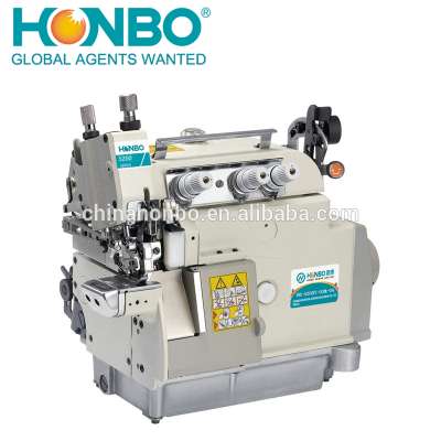 HB-5200T-03M-04 Direct Drive 3 Thread Industrial Overlock Sewing Machine For Sale Overlock Machine