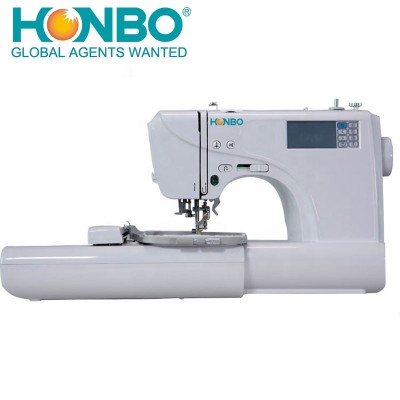 HB-1500B multifunction family household embroidery machine for home