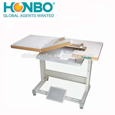 HB-DL1021 industrial Fully Submerged sewing machine table and stand