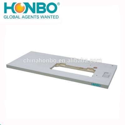 HB-040 manchurian willow design paper covered edges industrial sewing machine table top parts