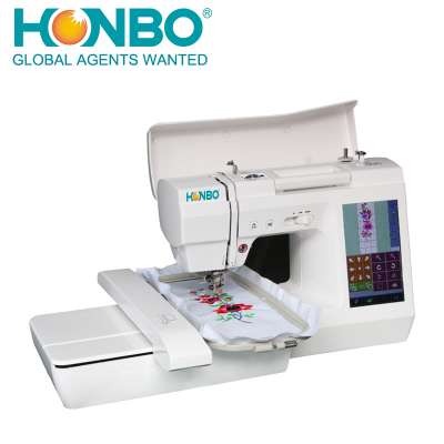 HB-7500 household embroidery machine for working room or family